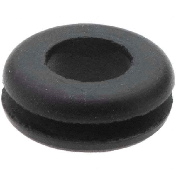 Value Collection - 9/16" OD, Grommet - Rubber, 11/32" Slot Diam x 1/16" Slot Width - Benchmark Tooling