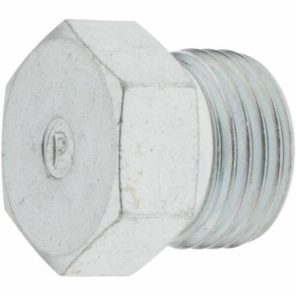 Parker - Seal-Lok Steel Hydraulic Hose Pipe Plug - 9,200 psi, -6 Hose Size, 3/8" Hose Diam - Benchmark Tooling