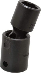 Proto - 1/2" Drive 15mm Standard Universal Impact Socket - 6 Points, 2-19/32" OAL - Benchmark Tooling