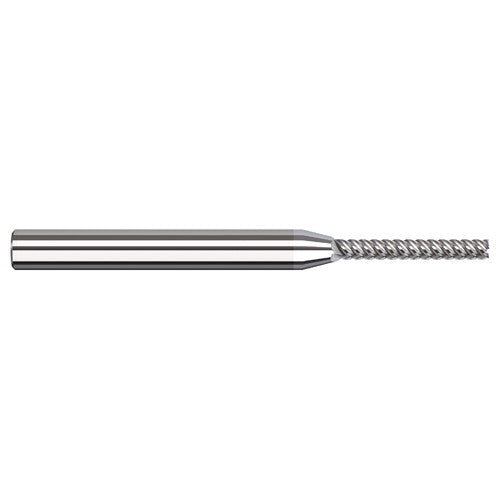 Variable Helix End Mills for Aluminum Alloys - Finishers - 0.1875″ (3/16″) Cutter Diameter × 1.0000″ (1″) Length of Cut Carbide Square End Mill Finisher for Aluminum Alloys, 5 Flutes, TiB2 Coated - Exact Industrial Supply