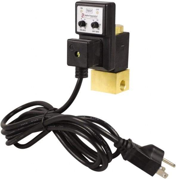 PRO-SOURCE - 1/4" Inlet, Electronic Condensate Drain Valve - 1/4" NPT Outlet, 1.5 to 725 psi - Benchmark Tooling