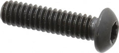 Camcar - 1/4-20 UNC Torx Plus Drive, Button Screw - Alloy Steel, Black Oxide Finish, Fully Threaded, 1" Length Under Head - Benchmark Tooling