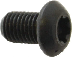 Camcar - 5/16-24 UNF Torx Plus Drive, Button Screw - Alloy Steel, Black Oxide Finish, Fully Threaded, 1/2" Length Under Head - Benchmark Tooling