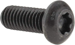 Camcar - 3/8-16 UNC Torx Plus Drive, Button Screw - Alloy Steel, Black Oxide Finish, Fully Threaded, 1" Length Under Head - Benchmark Tooling