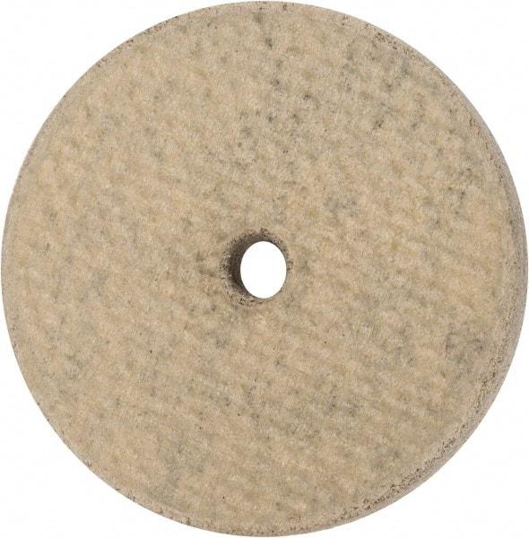 Cratex - 1" Diam x 1/8" Hole x 1/8" Thick, 120 Grit Surface Grinding Wheel - Aluminum Oxide, Type 1, Fine Grade, 36,290 Max RPM, No Recess - Benchmark Tooling