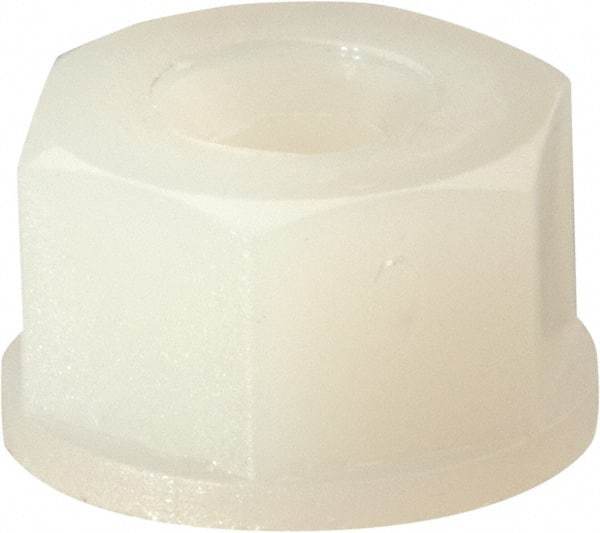 Made in USA - #8-32 UNC Hex Lock Nut with Nylon Insert - 5.84mm High - Benchmark Tooling