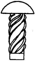 Value Collection - #14 Round Head Sheet Metal Screw - Steel, 1/2" Length Under Head, AISI 1016, ASME B18.6.3 & ASME B18.6.4, Grade 1016-1024 - Benchmark Tooling