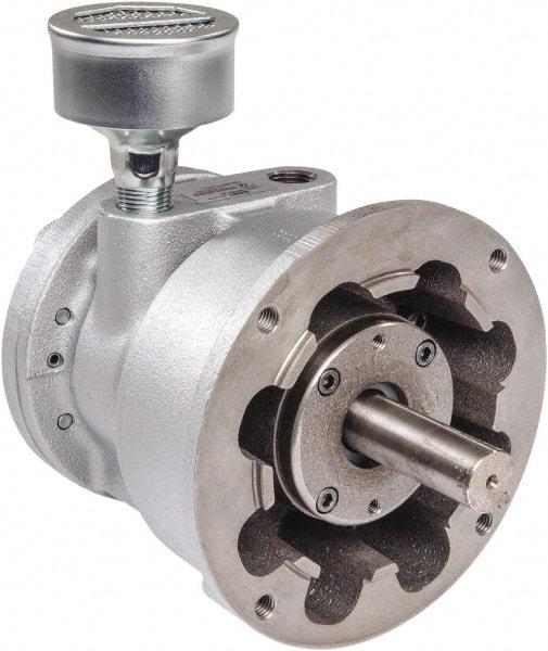 Gast - 5-1/4 hp Reversible Flange Air Actuated Motor - 0:00 Gear Ratio, 2,500 Max RPM, 2.13" Shaft Length, 7/8" Shaft Diam - Benchmark Tooling