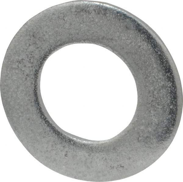 Value Collection - 7/8" Screw, Steel SAE Flat Washer - 15/16" ID x 1-3/4" OD, 9/64" Thick, Zinc-Plated Finish - Benchmark Tooling