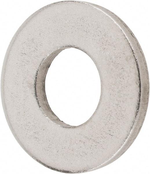 Value Collection - 1/4" Screw, Steel SAE Flat Washer - 9/32" ID x 5/8" OD, 1/16" Thick, Plain Finish - Benchmark Tooling