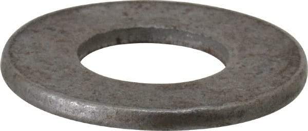 Value Collection - 5/8" Screw, Steel SAE Flat Washer - 21/32" ID x 1-5/16" OD, 3/32" Thick, Plain Finish - Benchmark Tooling