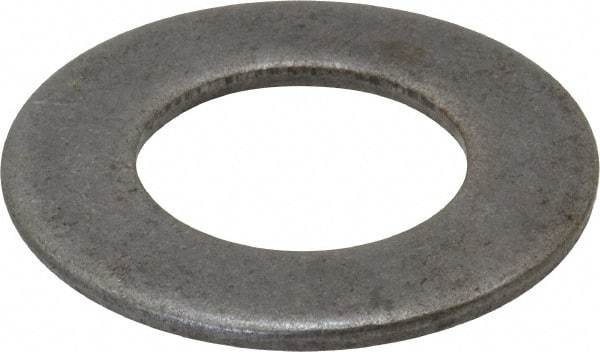 Value Collection - 1-1/4" Screw, Steel SAE Flat Washer - 1-3/8" ID x 2-1/2" OD, 5/32" Thick, Plain Finish - Benchmark Tooling