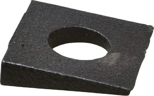 Value Collection - 5/8" Bolt, Iron Beveled Square Washer - 11/16" ID, 13/32 Minimum Thickness - Benchmark Tooling