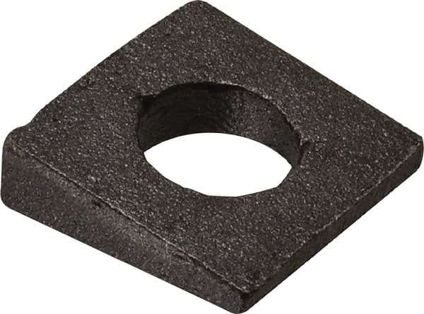 Value Collection - 3/4" Bolt, Iron Beveled Square Washer - 13/16" ID, 13/32 Minimum Thickness - Benchmark Tooling