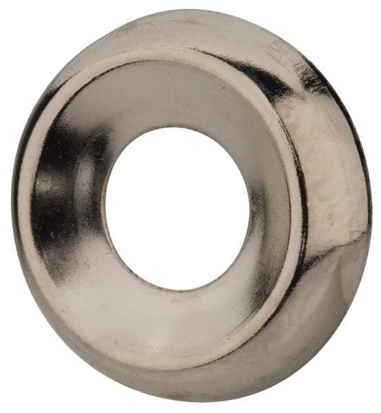 Value Collection - 0.021" Thick, Nickel-Plated Finish, Steel, Standard Countersunk Washer - 0.585" ID x 0.89" OD - Benchmark Tooling