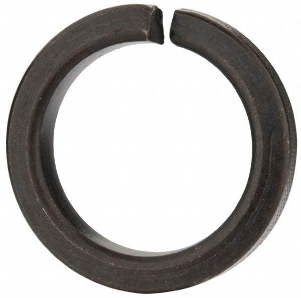 Value Collection - 1-1/4", 1.271" ID, 0.313" Thick High Collar Split Lock Washer - Steel, Uncoated, 1.271" Min ID, 1.302" Max ID, 1.799" Max OD - Benchmark Tooling