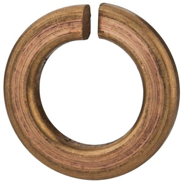 Value Collection - 5/8", 0.628" ID, 1.072" OD, 0.156" Thick Split Lock Washer - Silicon Bronze, 0.635" Min ID, 0.65" Max ID, 1.079" Min OD, 1.093" Max OD - Benchmark Tooling