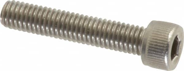 Value Collection - #10-32 UNF Hex Socket Drive, Socket Cap Screw - Grade 316 Stainless Steel, 1" Length Under Head - Benchmark Tooling