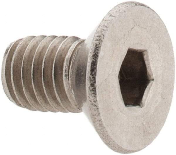Value Collection - #10-32 UNF Hex Socket Drive, 82° Flat Screw - Grade 18-8 Stainless Steel, 3/8" OAL - Benchmark Tooling