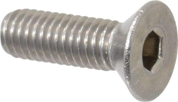 Value Collection - #10-32 UNF Hex Socket Drive, 82° Flat Screw - Grade 18-8 Stainless Steel, 5/8" OAL - Benchmark Tooling