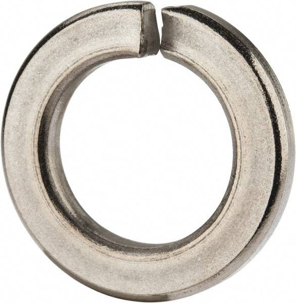 Value Collection - 1", 1/4" Thick Split Lock Washer - 316 Stainless Steel, 1.003" Min ID, 1.024" Max ID, 0.109" Min OD, 1.656" Max OD - Benchmark Tooling