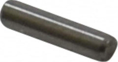 Value Collection - 1/16" Diam x 1/4" Pin Length 18-8 Stainless Steel Standard Dowel Pin - Bright Finish - Benchmark Tooling