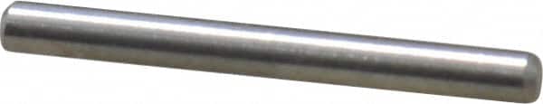 Value Collection - 1/16" Diam x 5/8" Pin Length 18-8 Stainless Steel Standard Dowel Pin - Bright Finish - Benchmark Tooling