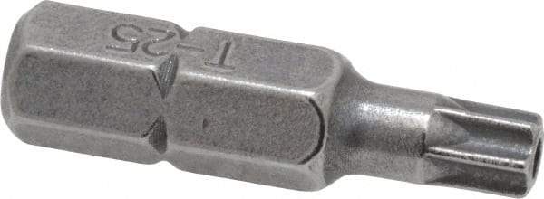 Value Collection - Tamper Resistant Torx Screwdriver Bit - 1" OAL - Benchmark Tooling