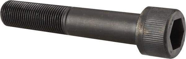 Unbrako - 3/4-16 UNF Hex Socket Drive, Socket Cap Screw - Alloy Steel, Black Oxide Finish, 4" Length Under Head - Benchmark Tooling