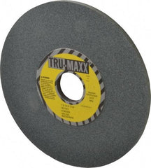 Tru-Maxx - 7" Diam x 1-1/4" Hole x 1/4" Thick, I Hardness, 100 Grit Surface Grinding Wheel - Silicon Carbide, Type 1, Fine Grade, 3,600 Max RPM, Vitrified Bond, No Recess - Benchmark Tooling