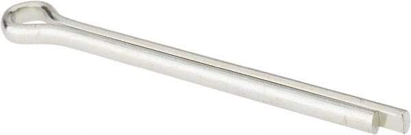 Value Collection - 5/16" Diam x 4" Long Extended Prong Cotter Pin - Grade 2, Zinc-Plated, Steel - Benchmark Tooling