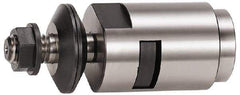 Sopko - 1-1/2" Diam Grinding Wheel Extension - 3/8 to 5/8" Wheel Width, 1/2-13 Thread Size, Left Handed, 3" Taper per ', 0" Arbor Hole - Benchmark Tooling