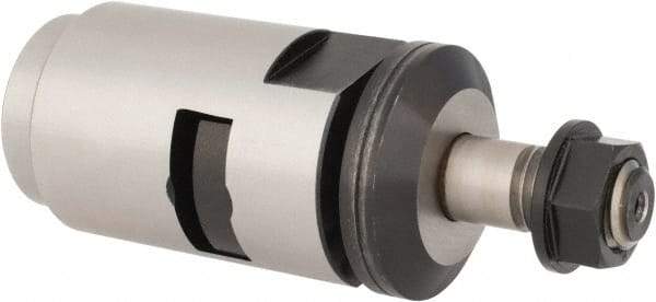 Sopko - 1-1/2" Diam Grinding Wheel Extension - 3/8 to 5/8" Wheel Width, 1/2-13 Thread Size, Right Handed, 3" Taper per ' - Benchmark Tooling