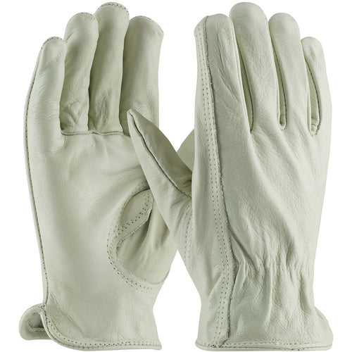 68-168/XL Leather Drivers Gloves - Top Grain Cowhide Leather Drivers - Premium Grade - Keystone Thumb