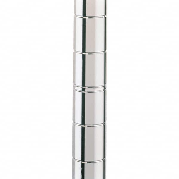 Metro - 1" Wide x 27" High x 1" Long Open Shelving Stationary Shelving Post - Benchmark Tooling