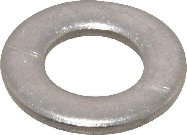 Value Collection - M8 Screw, Grade 18-8 Stainless Steel Standard Flat Washer - 8.4mm ID x 16mm OD, 1.6mm Thick - Benchmark Tooling
