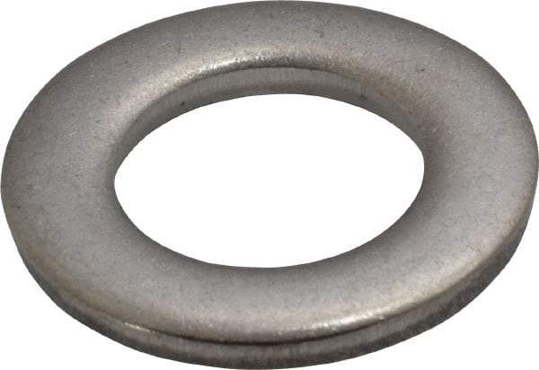 Value Collection - M16 Screw, Grade 18-8 Stainless Steel Standard Flat Washer - 17mm ID x 30mm OD, 3mm Thick - Benchmark Tooling