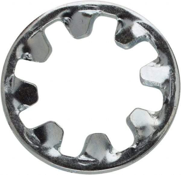Value Collection - M8 Screw, 8.2mm ID, Spring Steel Internal Tooth Lock Washer - 14mm OD, Zinc-Plated, Grade 2 - Benchmark Tooling