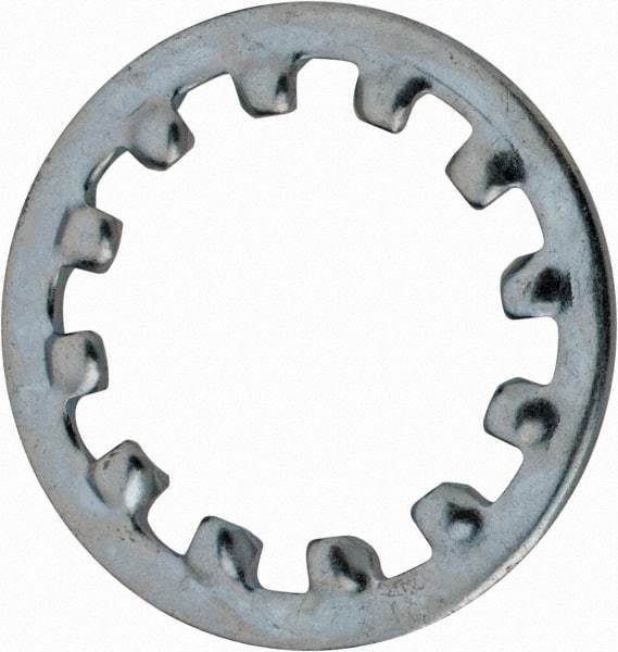 Value Collection - M20 Screw, 21mm ID, Spring Steel Internal Tooth Lock Washer - 33mm OD, Zinc-Plated, Grade 2 - Benchmark Tooling