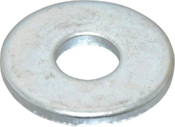 Value Collection - M8 Screw, Steel Fender Flat Washer - 8.4mm ID x 24mm OD, 2mm Thick, Zinc-Plated Finish - Benchmark Tooling