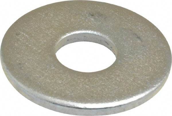 Value Collection - M10 Screw, Steel Fender Flat Washer - 10.5mm ID x 30mm OD, 2.5mm Thick, Zinc-Plated Finish - Benchmark Tooling