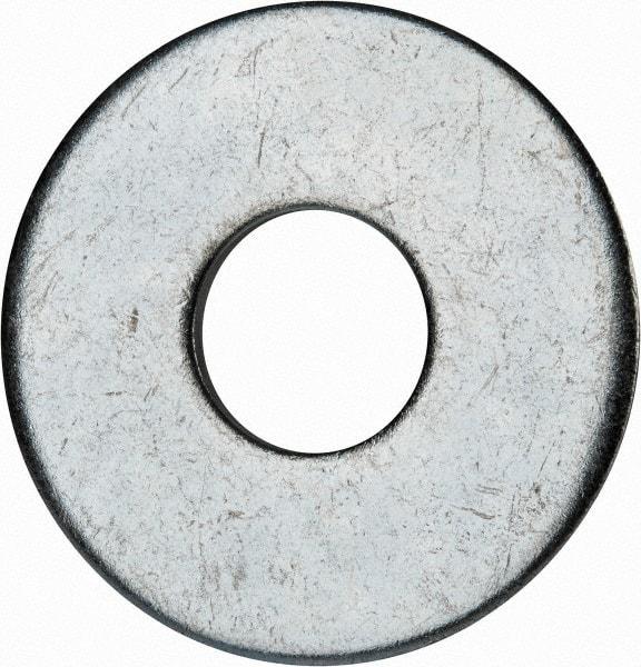 Value Collection - M12 Screw, Steel Fender Flat Washer - 13mm ID x 37mm OD, 3mm Thick, Zinc-Plated Finish - Benchmark Tooling
