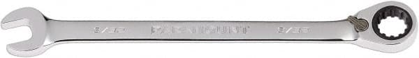 Paramount - 9/32" 12 Point Combination Wrench - 13° Head Angle, 5-1/2" OAL, Chrome Vanadium Steel, Polished Finish - Benchmark Tooling