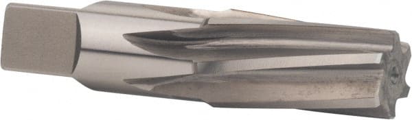 Alvord Polk - 1-1/4" Pipe, 1-1/4" Diam, 1.444" Small End Diam, 1-5/16" Straight Shank, 1-3/4" Flute, Taper Pipe Reamer - Benchmark Tooling