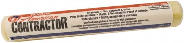 Wooster Brush - 1/2" Nap, 18" Wide Paint Roller - Semi-Rough Texture, Synthetic Knit - Benchmark Tooling