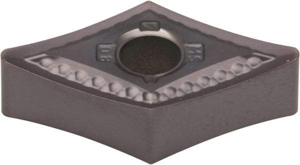 Kennametal - DNMG431 MS Grade KCU25 Carbide Turning Insert - AlTiN Finish, 55° Diamond, 1/2" Inscr Circle, 3/16" Thick, 1/64" Corner Radius - Benchmark Tooling