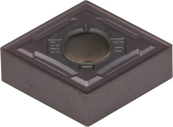 Kennametal - CNMG544 RP Grade KCU25 Carbide Turning Insert - AlTiN Finish, 80° Diamond, 5/8" Inscr Circle, 1/4" Thick, 1/16" Corner Radius - Benchmark Tooling