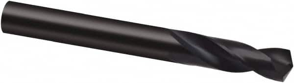 Guhring - 20.5mm 130° Spiral Flute Cobalt Screw Machine Drill Bit - Oxide Finish, Right Hand Cut, 68mm Flute Length, 136mm OAL, Cone Relief Point, Straight Shank - Benchmark Tooling