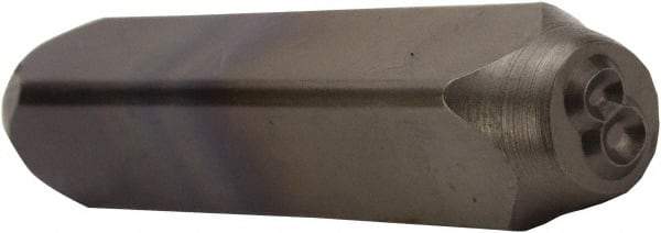C.H. Hanson - Number 8 Machine Made Individual Steel Stamp - 5/16" Character - Benchmark Tooling