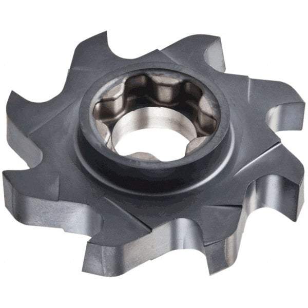 Iscar - SD D Grade IC908 Carbide T-Slot Milling Tip Insert - TiAlN Finish, 32" Cutting Diam - Benchmark Tooling
